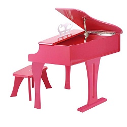 Музыкальная игрушка Рояль, розовый (Hape, E0319_HP) - миниатюра